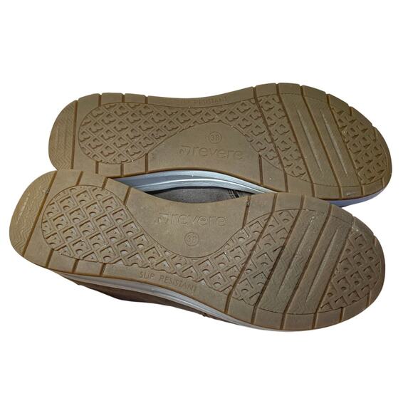 Revere Crete Women's Slip On Shoes Rusty Metallic Size 38 (US 7.5) EUC - Picture 6 of 7